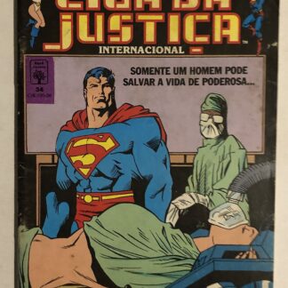 Liga da Justiça 1ª Série nº 34 - Ed. Abril 1991