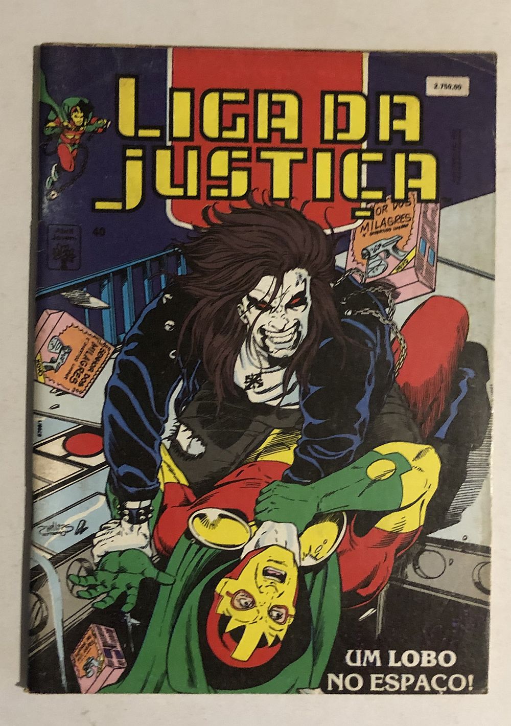 Liga da Justiça 1ª Série nº 40 - Ed. Abril 1992