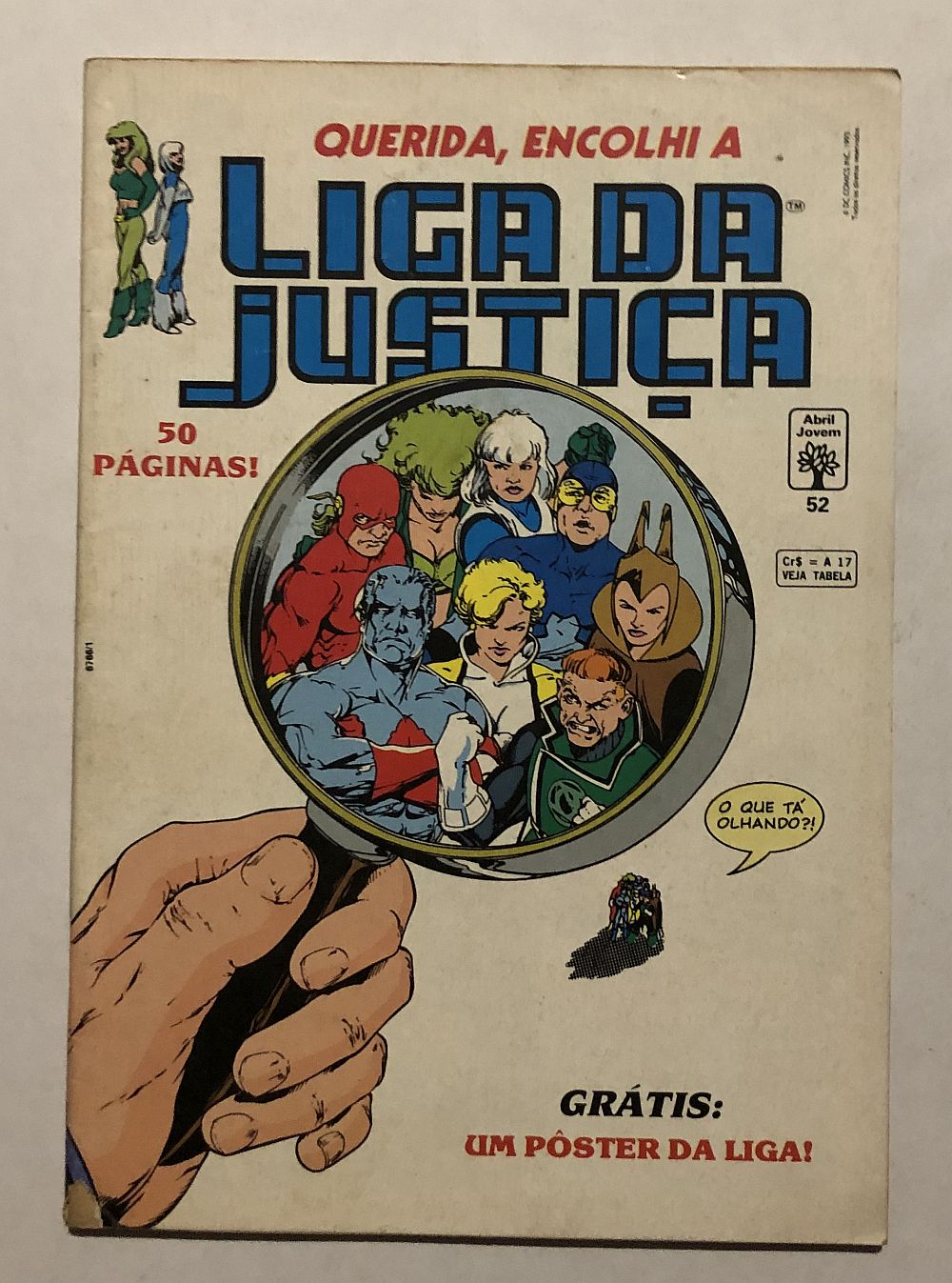 Liga da Justiça 1ª Série nº 52 - Ed. Abril 1993