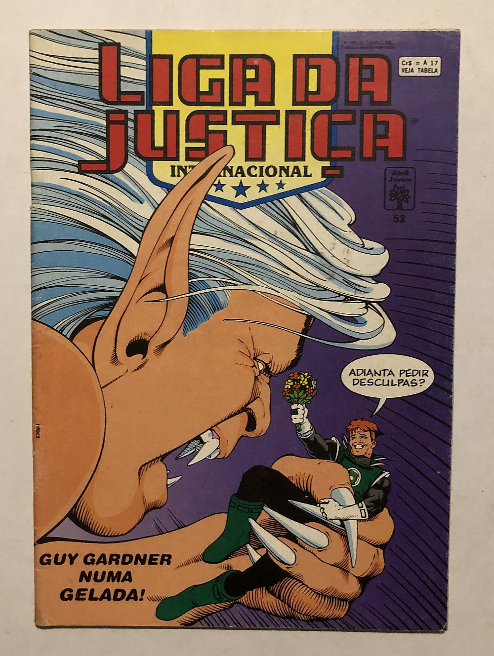Liga da Justiça 1ª Série nº 53 - Ed. Abril 1993