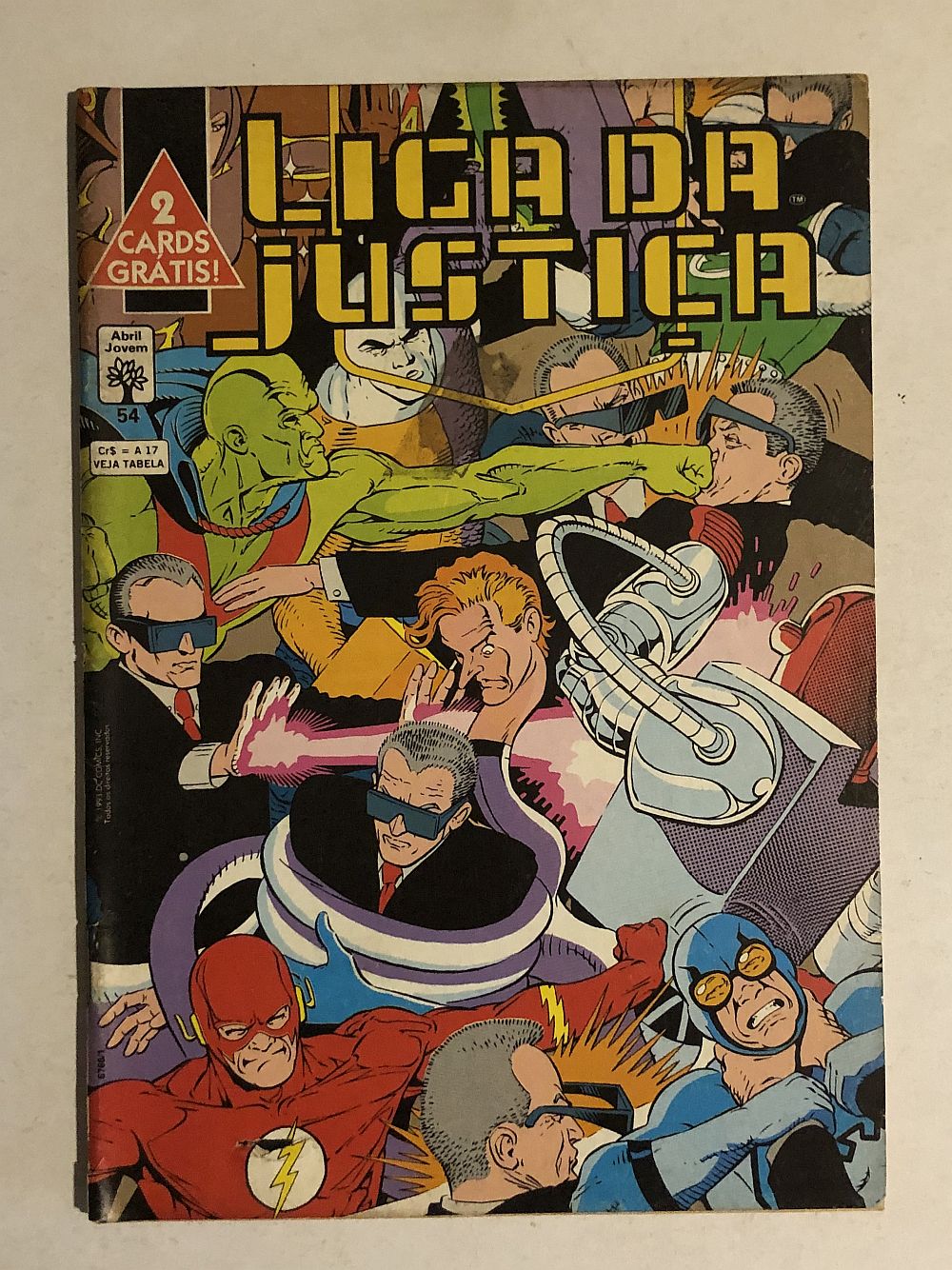 Liga da Justiça 1ª Série nº 54 - Ed. Abril 1993