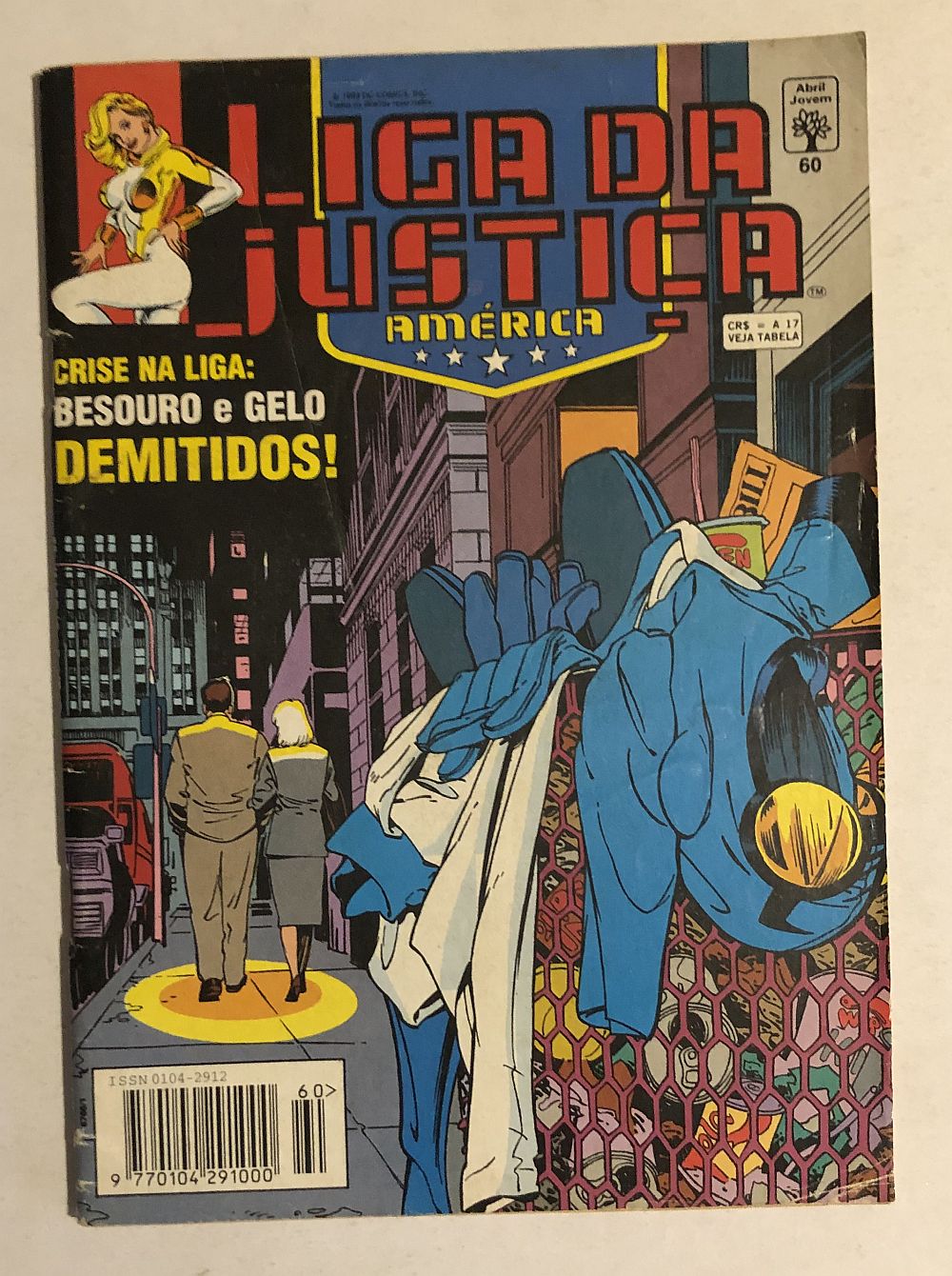 Liga da Justiça 1ª Série nº 60 - Ed. Abril 1993