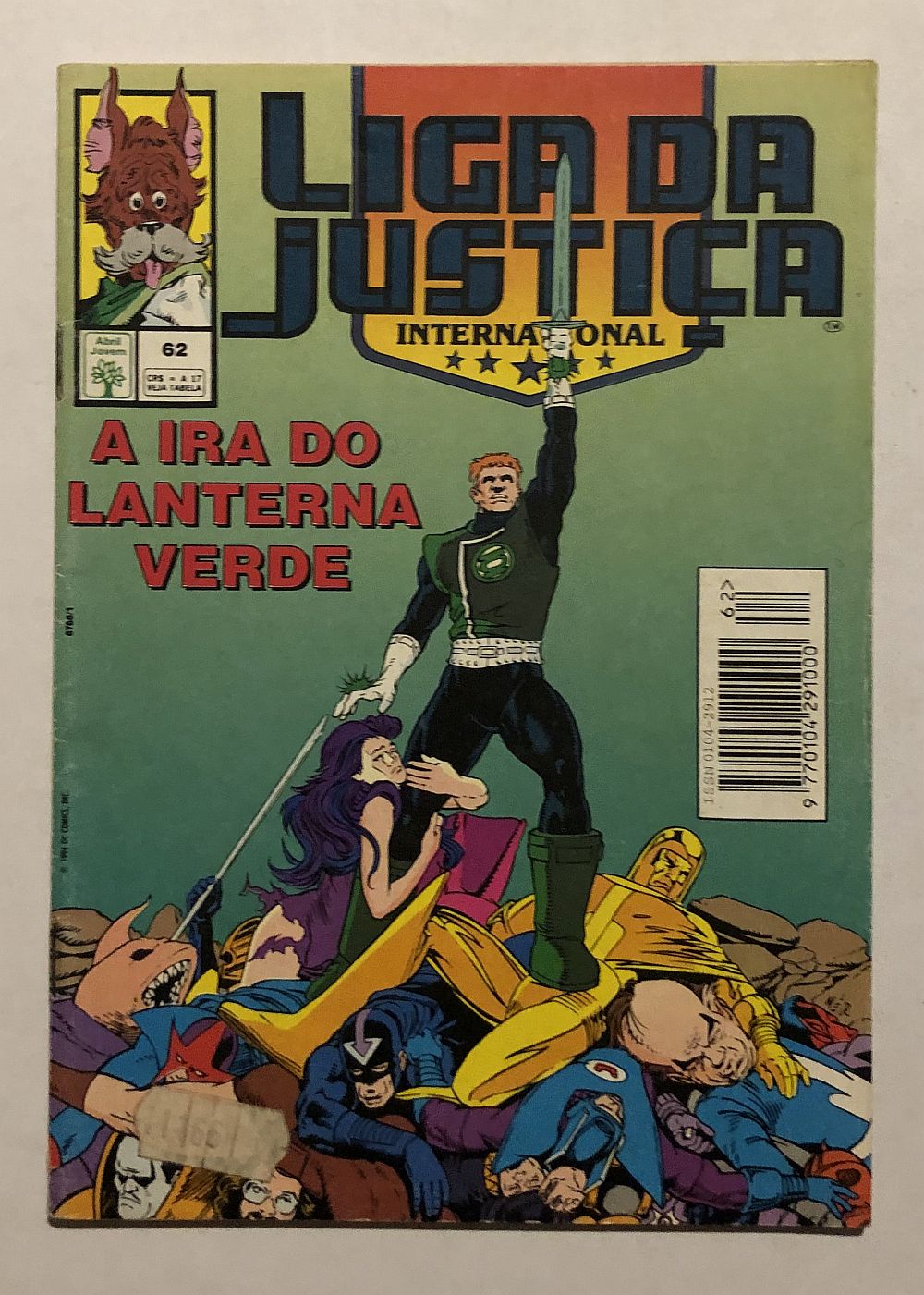 Liga da Justiça 1ª Série nº 62 - Ed. Abril 1994