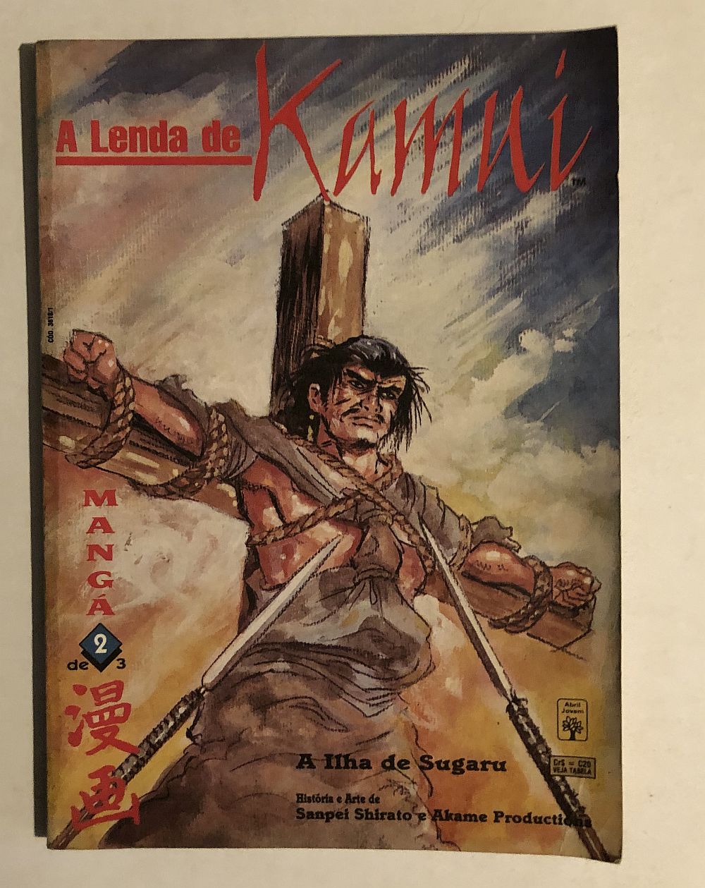 A Lenda de Kamui nº 2 - Ed. Abril 1993