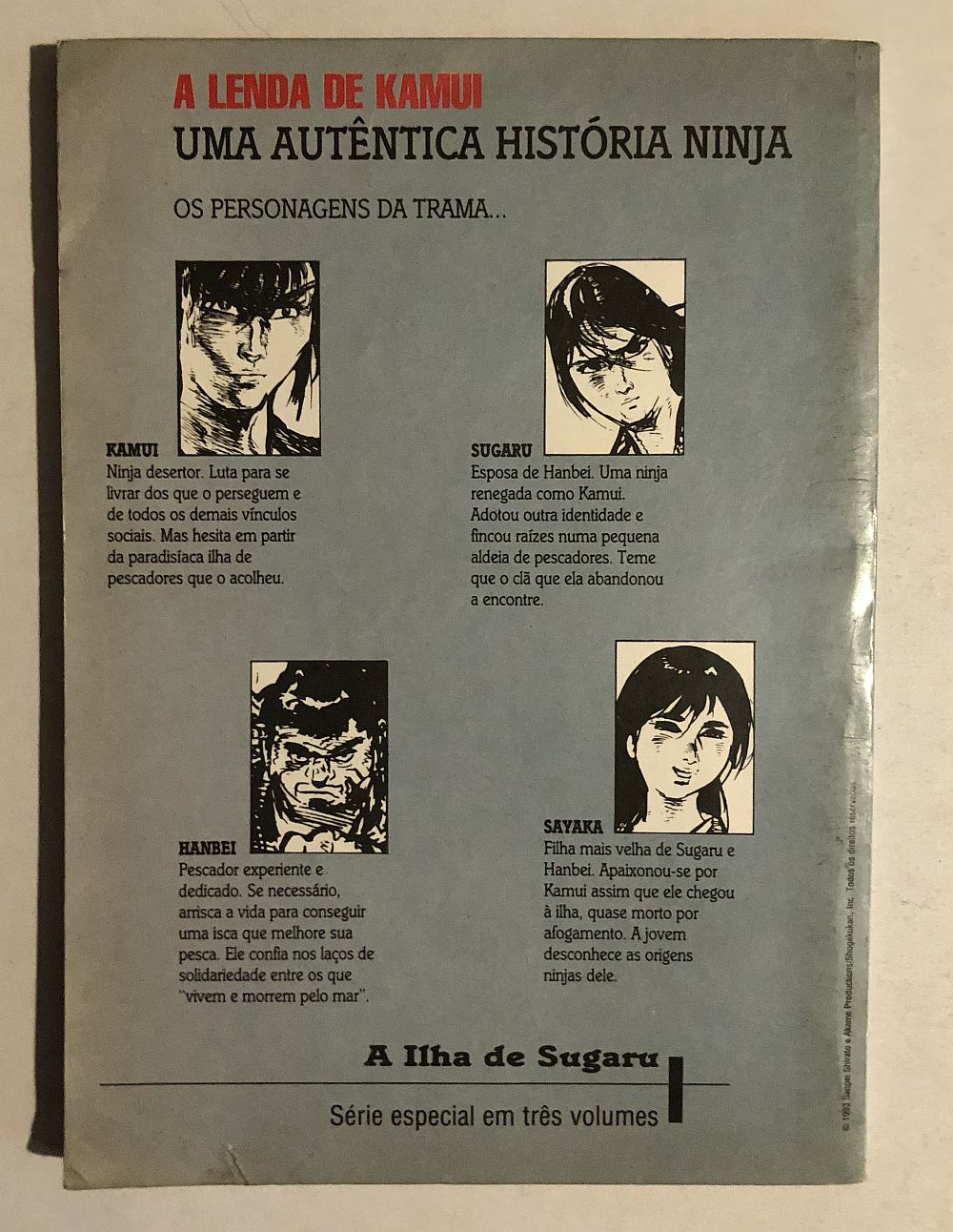 A Lenda de Kamui nº 2 - Ed. Abril 1993 - Imagem 2