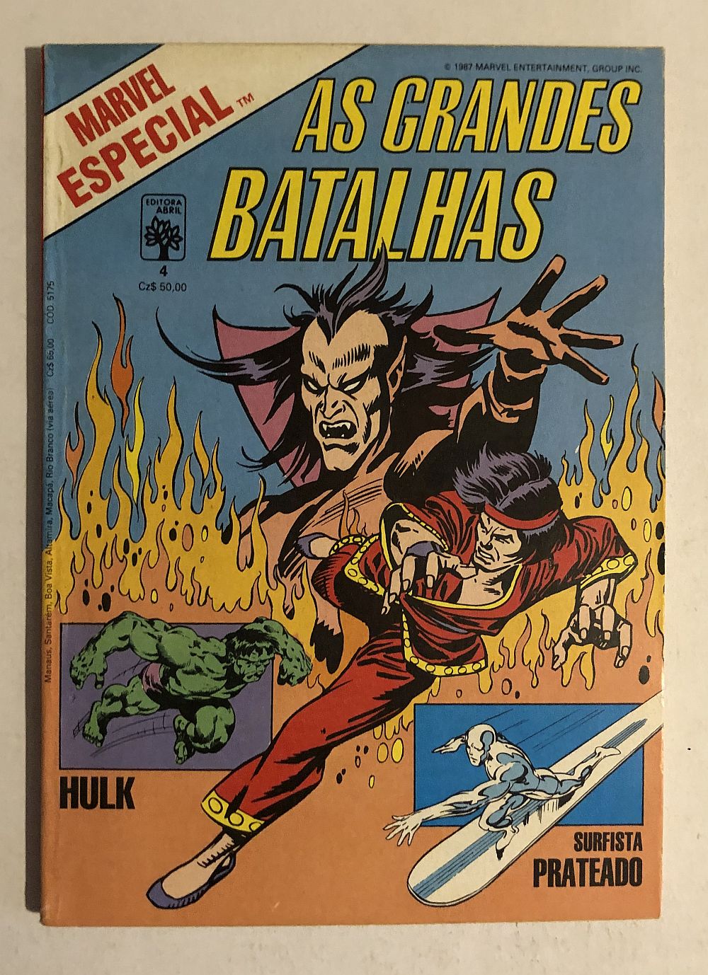 Marvel Especial nº 4 - Ed. Abril 1987