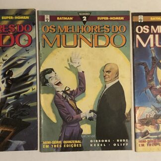 Os Melhores do Mundo - Minissérie Completa - Ed. Abril 1991