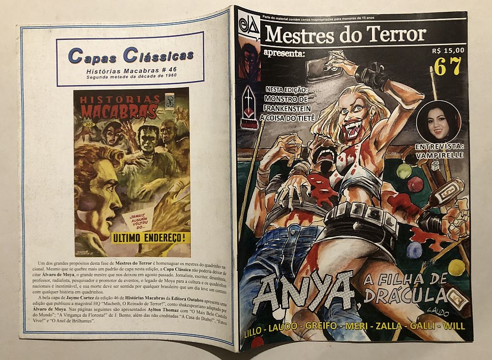 Mestres do Terror nº 67 - 2017 Ed. InkBlood Comics - Imagem 4