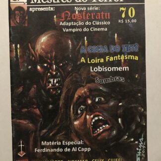 Mestres do Terror nº 70 - 2019 Ed. InkBlood Comics