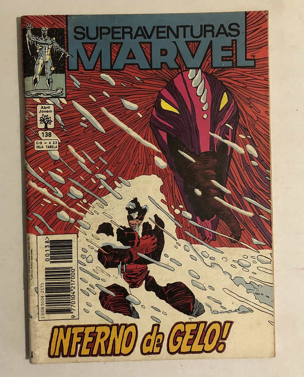 Superaventuras Marvel nº 138 - Ed. Abril 1993