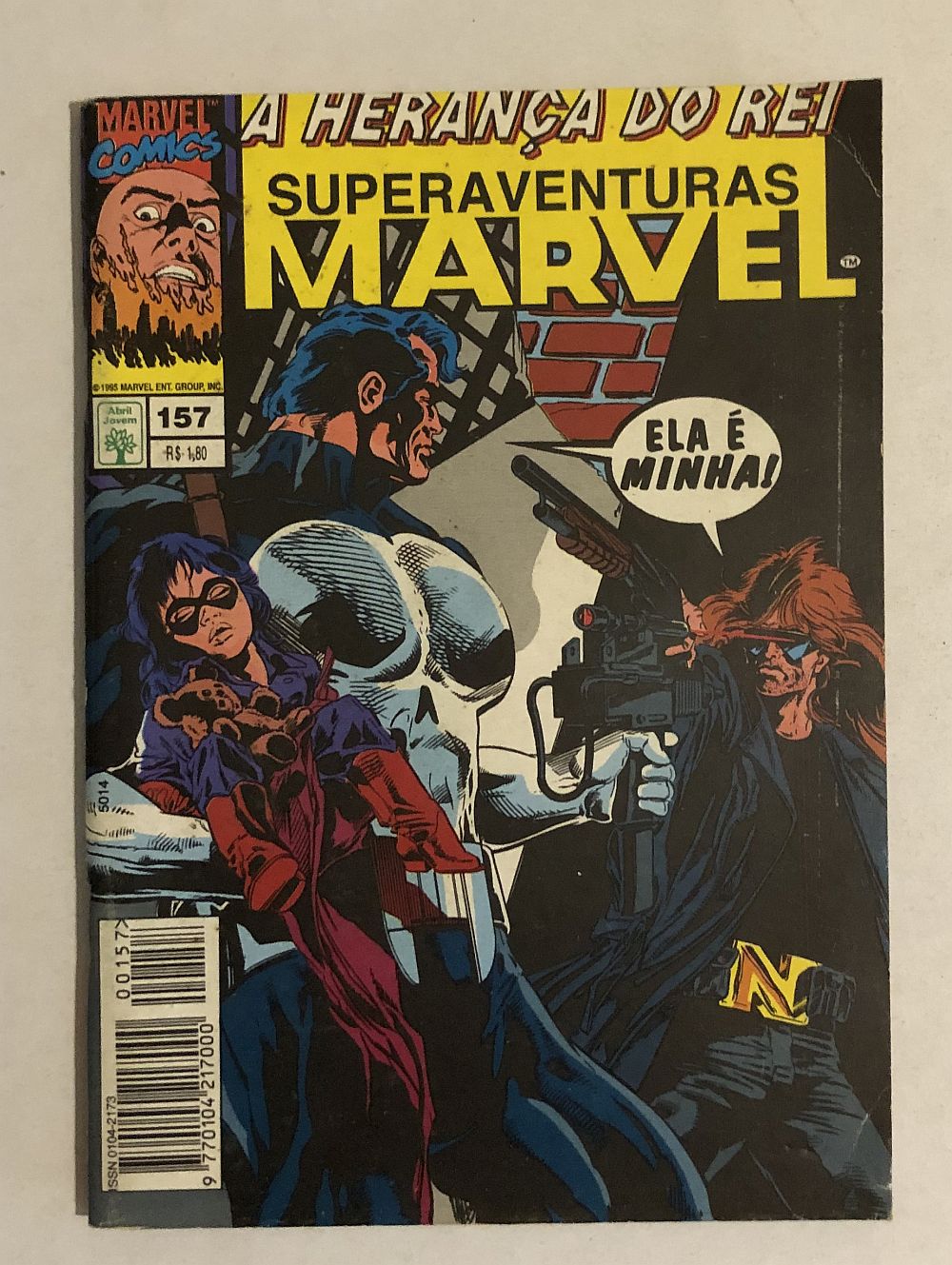Superaventuras Marvel nº 157 - Ed. Abril 1995