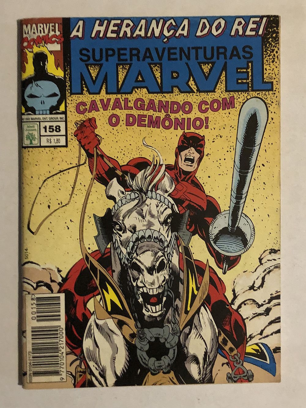 Superaventuras Marvel nº 158 - Ed. Abril 1995