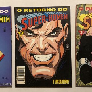 O Retorno do Super-Homem - Minissérie Completa - Ed. Abril 1994