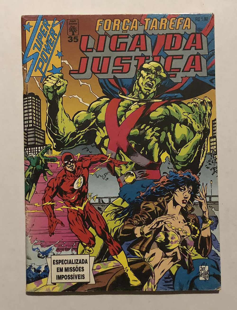 Super Powers nº 35 - Ed. Abril 1995