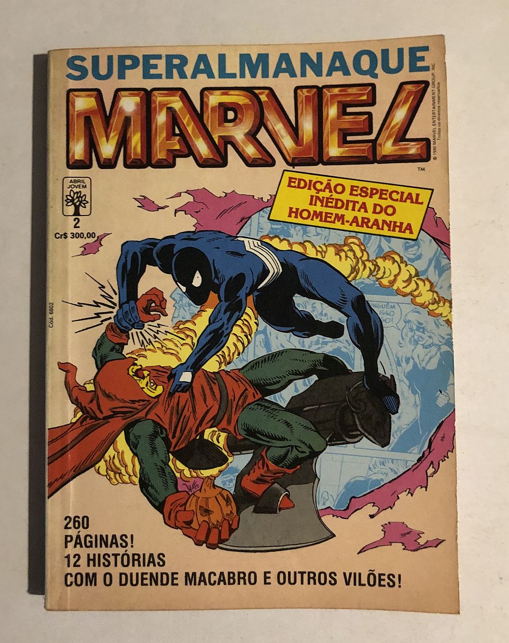 Superalmanaque Marvel Nº 2 - Ed. Abril 1990