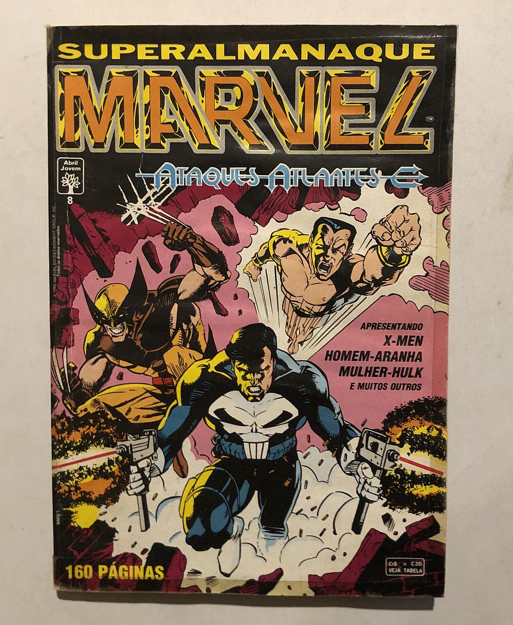 Superalmanaque Marvel Nº 8 - Ed. Abril 1993