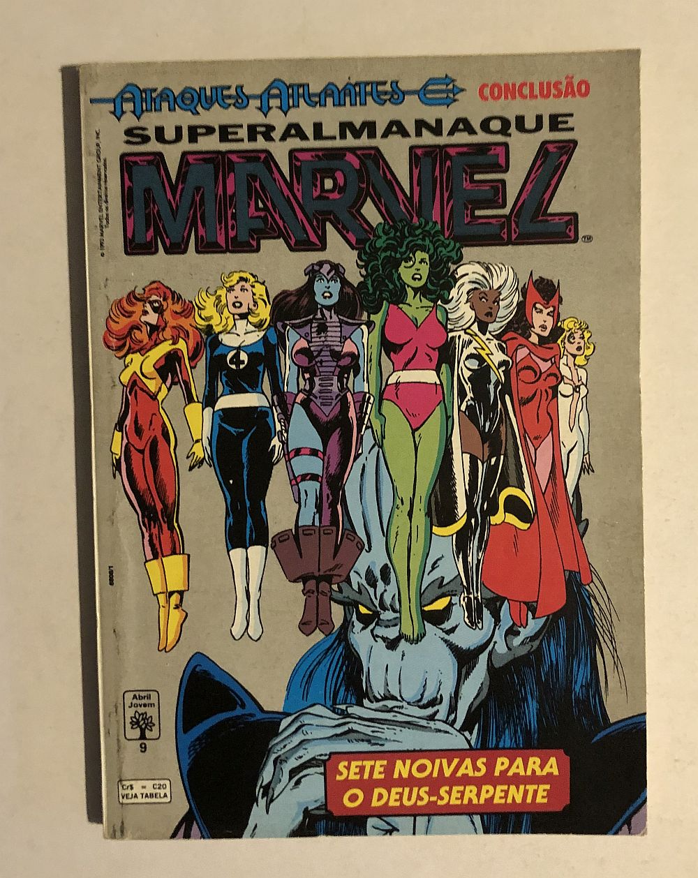 Superalmanaque Marvel Nº 9 - Ed. Abril 1993