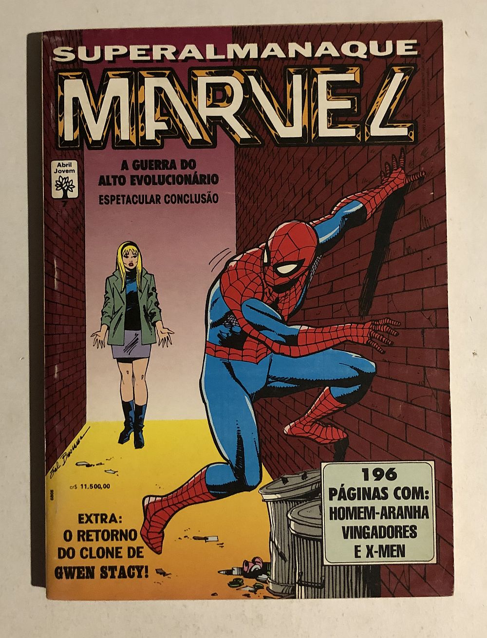 Superalmanaque Marvel Nº 7 - Ed. Abril 1992