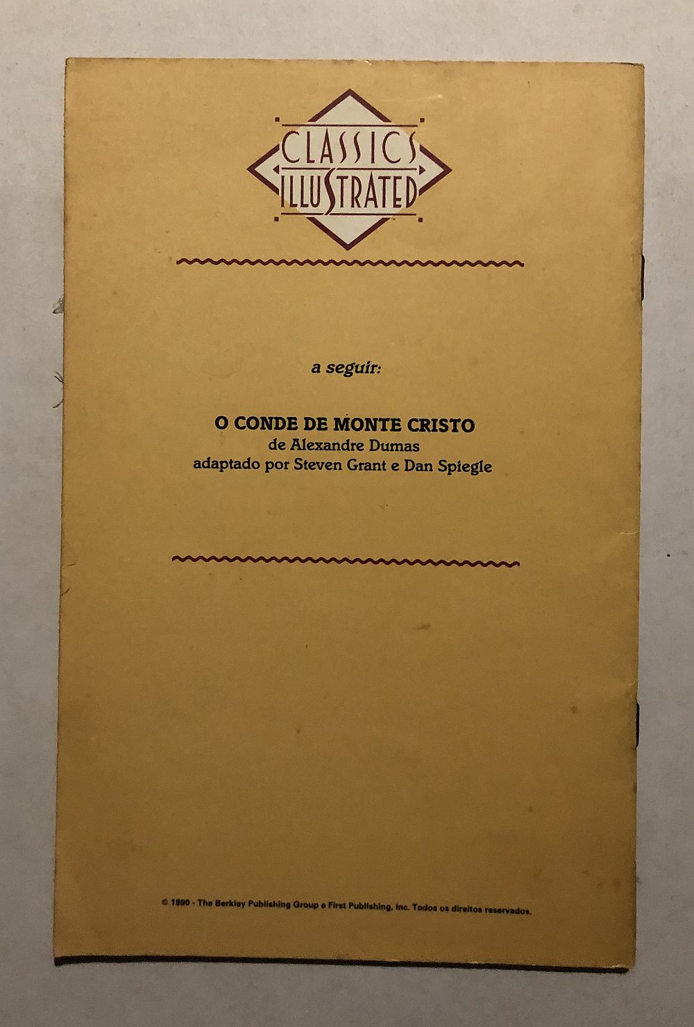 Classics Illustraded nº 2 - Ed. Abril 1990 - Imagem 2