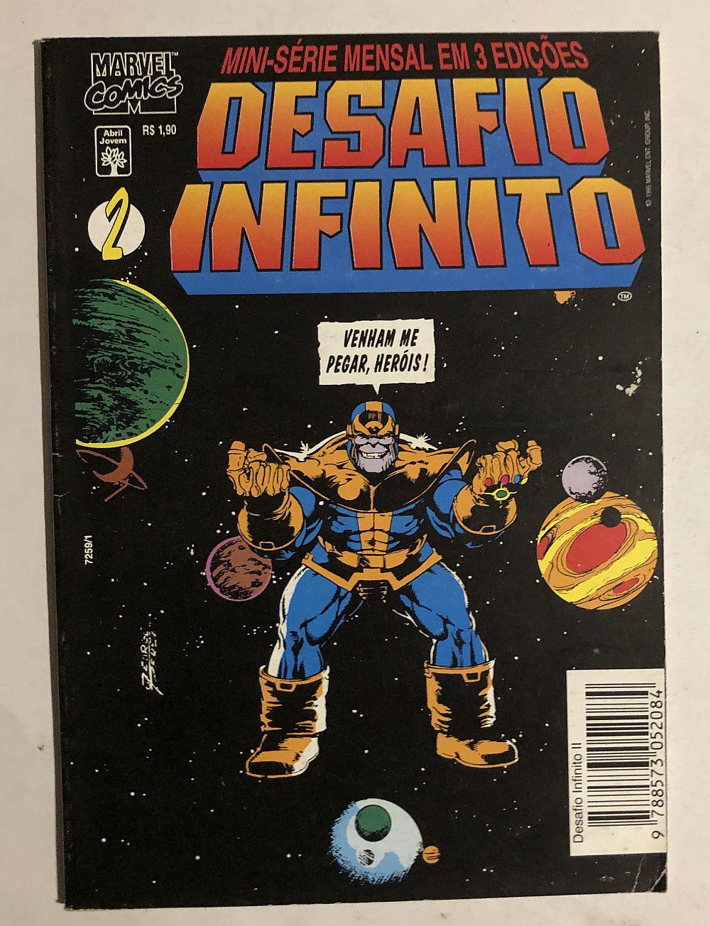 Desafio Infinito nº 2 - Ed. Abril 1995