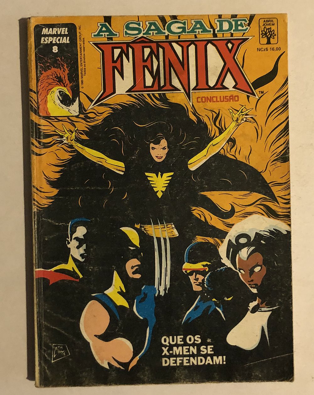 Marvel Especial nº 8 - Ed. Abril 1989