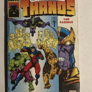 A Saga de Thanos nº 1 - Ed. Abril 1992