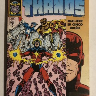 A Saga de Thanos nº 2 - Ed. Abril 1992