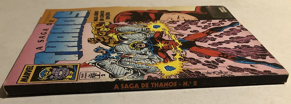 A Saga de Thanos nº 2 - Ed. Abril 1992 - Imagem 3