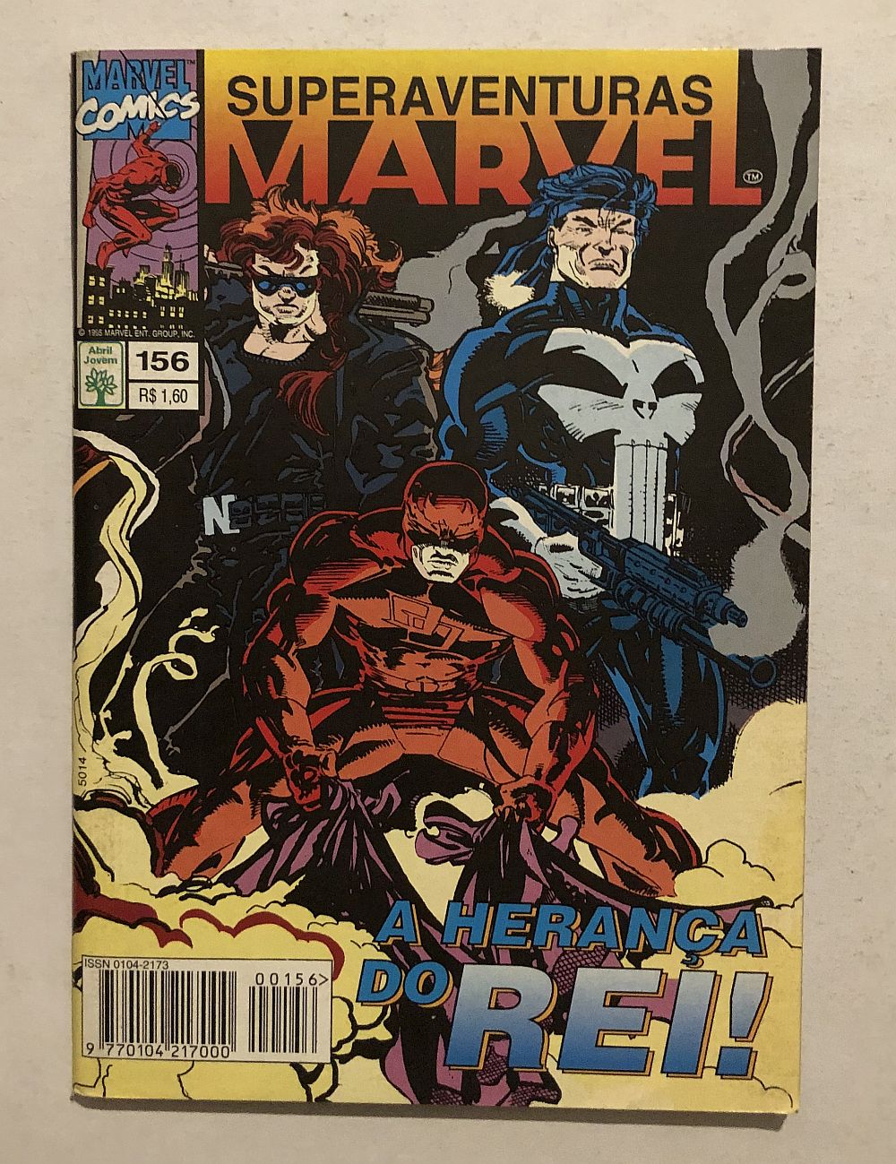 Superaventuras Marvel nº 156 - Ed. Abril 1995