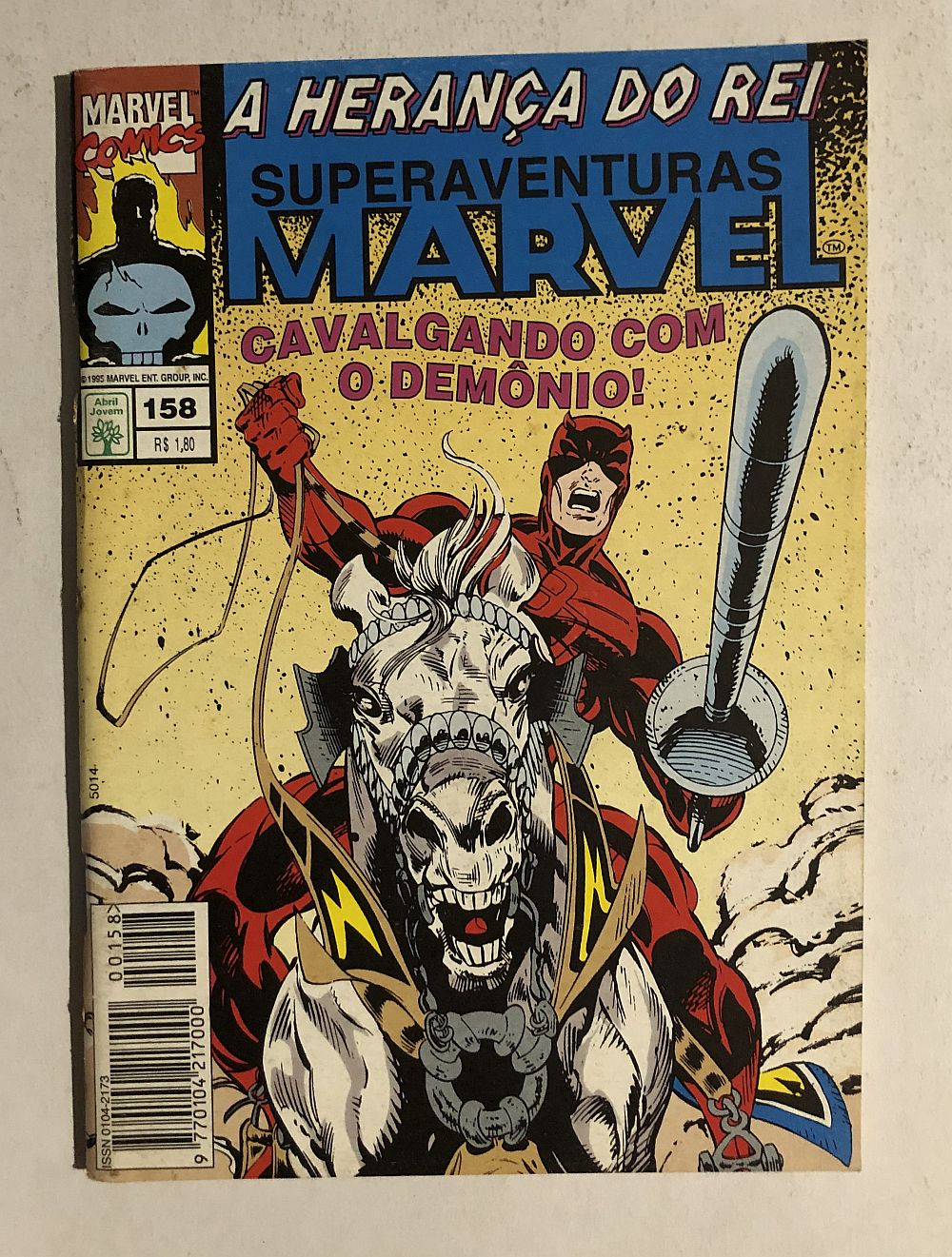 Superaventuras Marvel nº 158 - Ed. Abril 1995