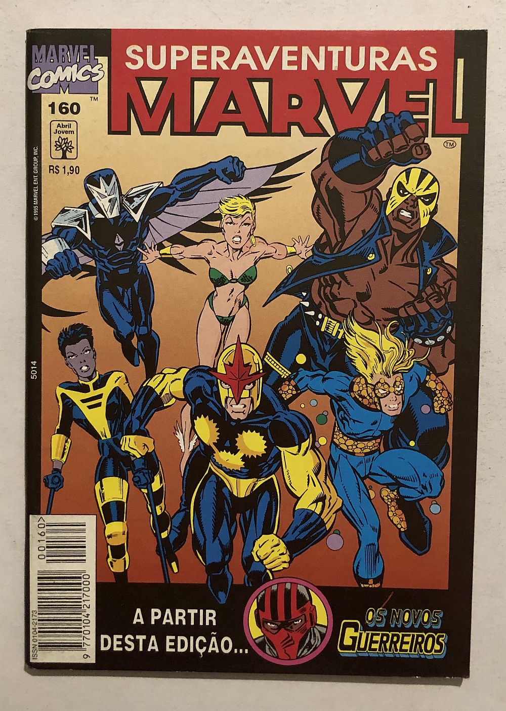 Superaventuras Marvel nº 160 - Ed. Abril 1995