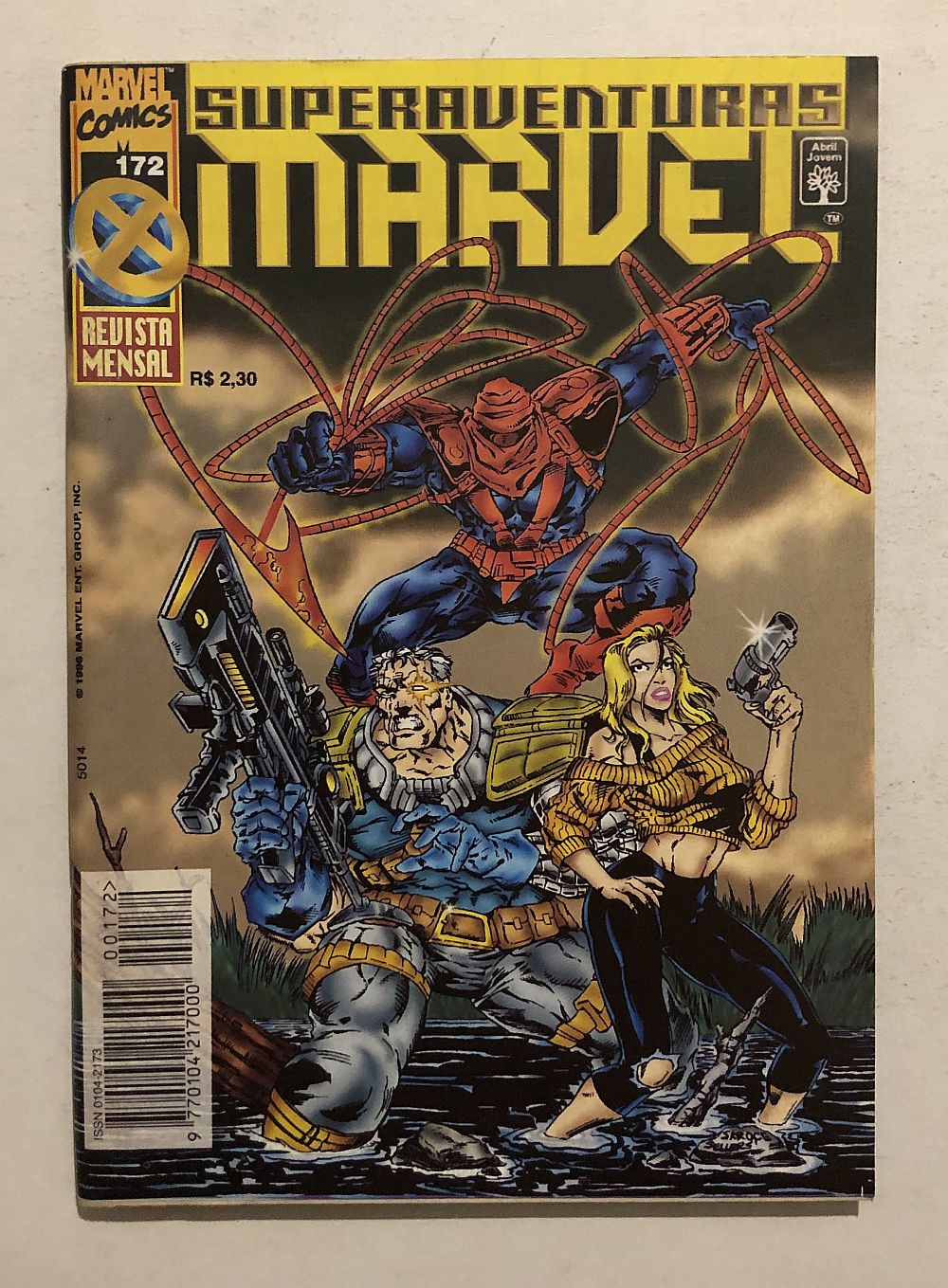 Superaventuras Marvel nº 172 - Ed. Abril 1996