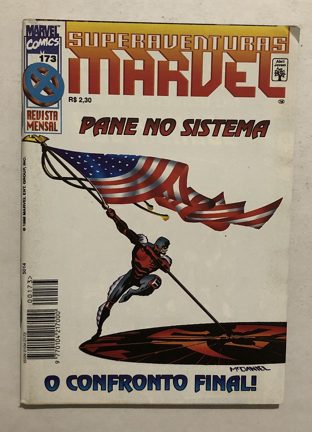Superaventuras Marvel nº 173 - Ed. Abril 1996