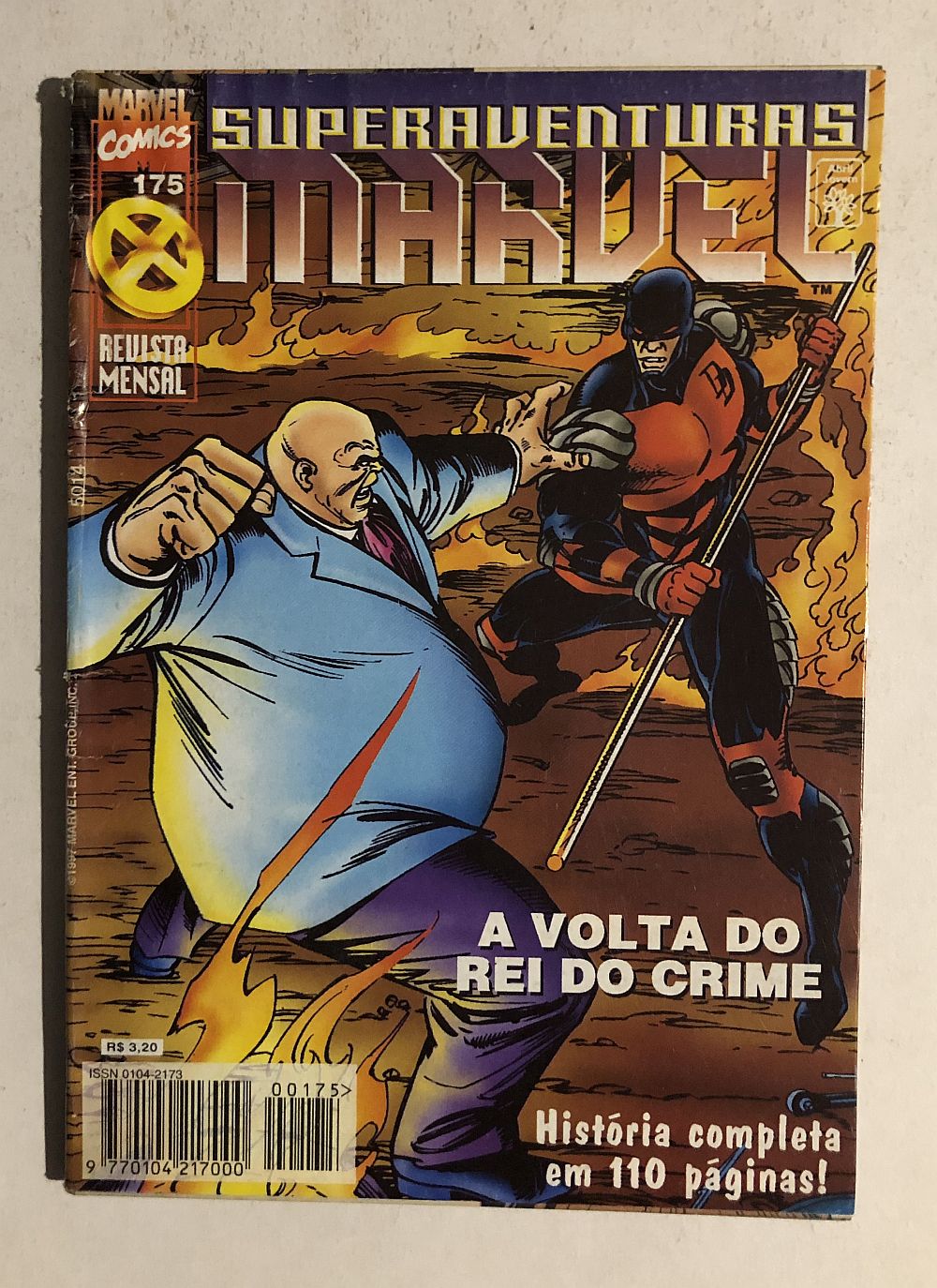 Superaventuras Marvel nº 175 - Ed. Abril 1997
