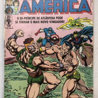 Capitão América nº 138 - Ed. Abril 1990