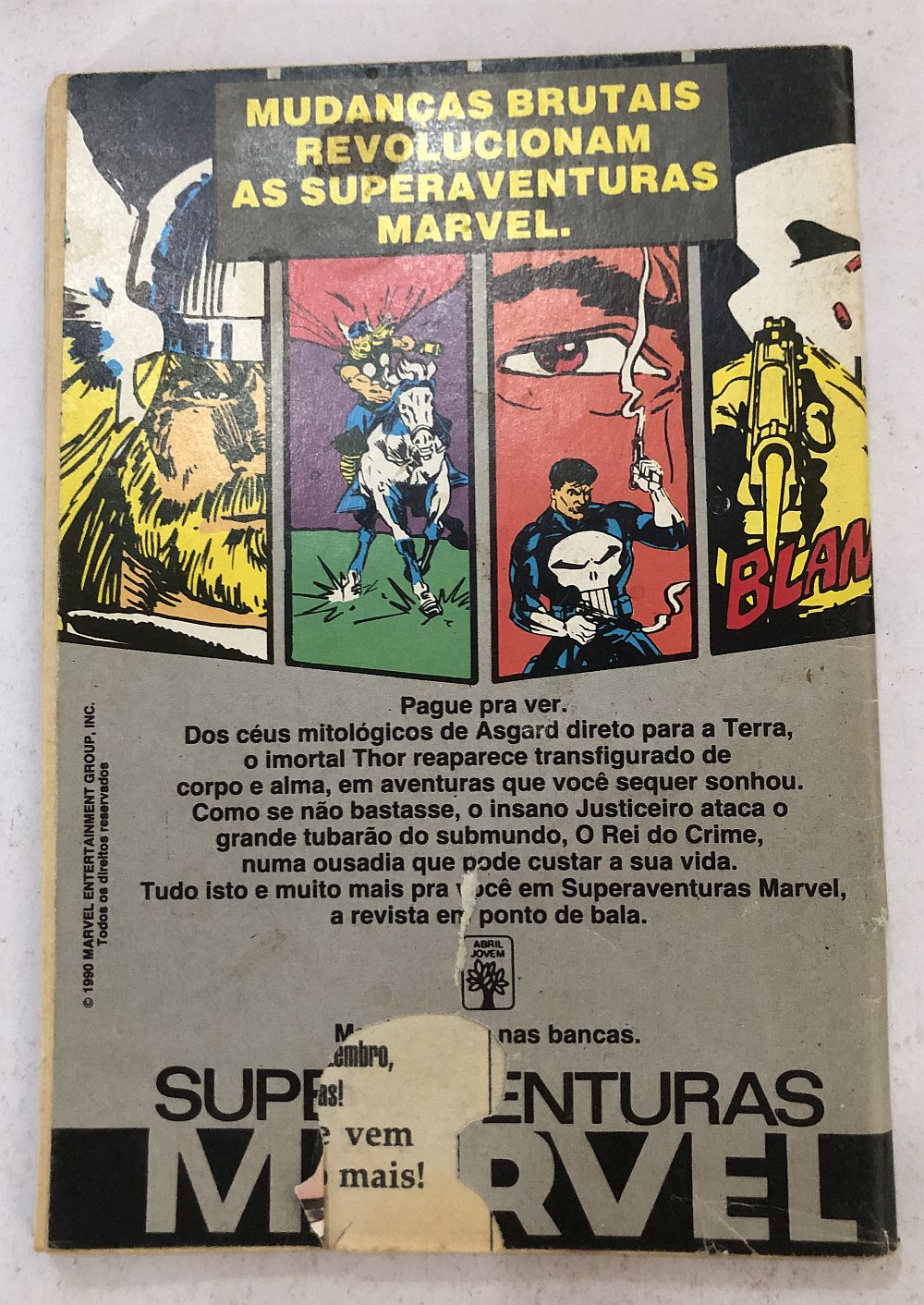 Capitão América nº 138 - Ed. Abril 1990 - Imagem 2