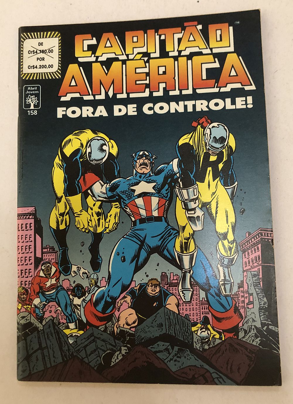 Capitão América nº 158 - Ed. Abril 1992