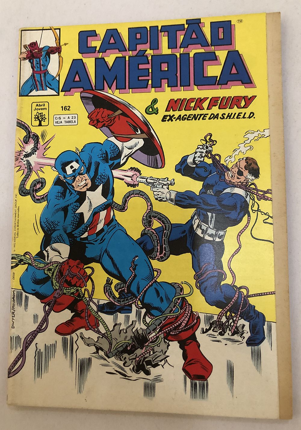 Capitão América nº 162 - Ed. Abril 1992