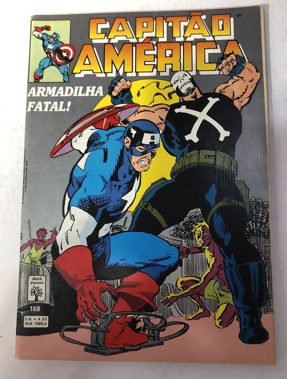Capitão América nº 168 - Ed. Abril 1993
