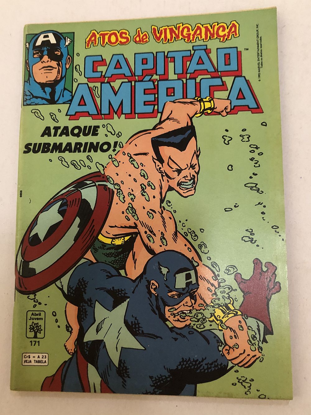 Capitão América nº 171 - Ed. Abril 1993