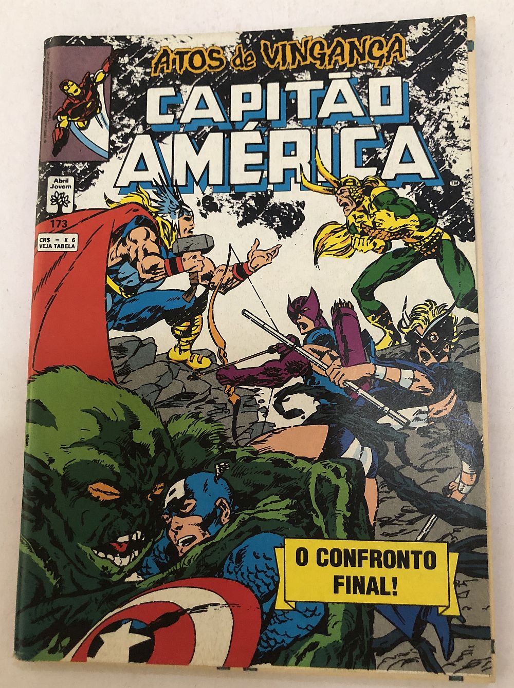 Capitão América nº 173 - Ed. Abril 1993