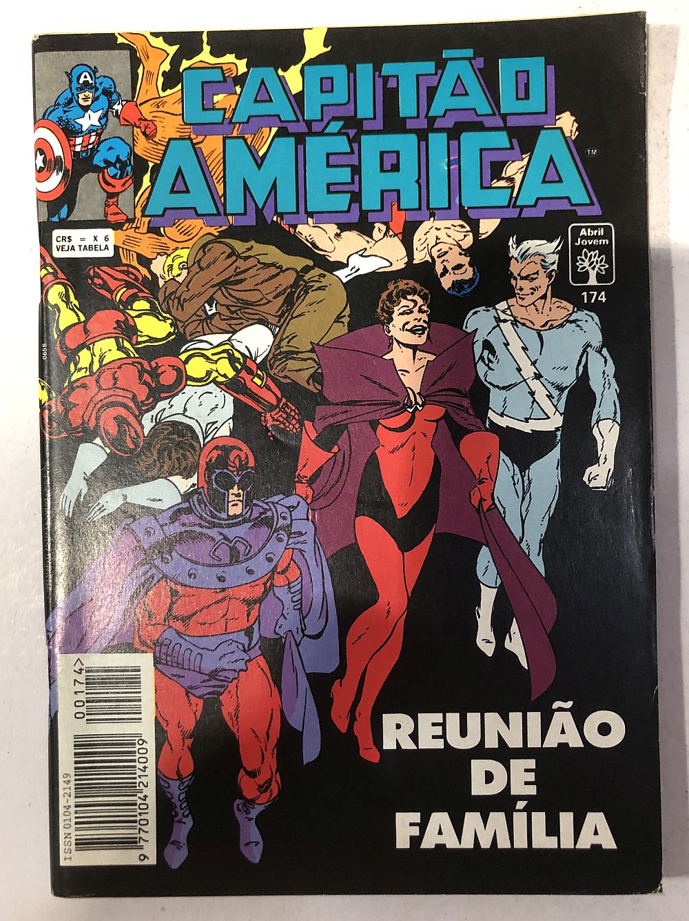Capitão América nº 174 - Ed. Abril 1993