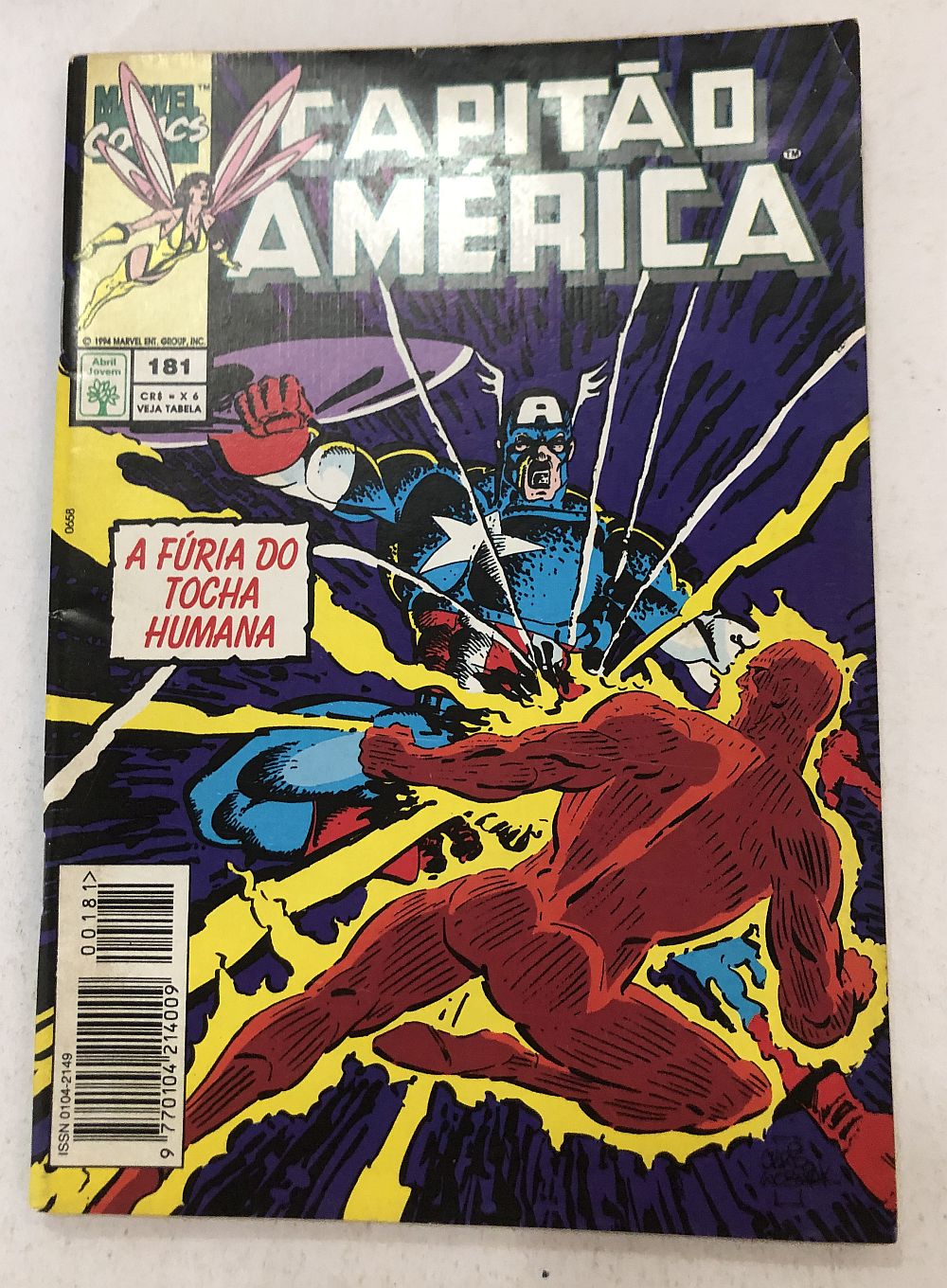 Capitão América nº 181 - Ed. Abril 1994