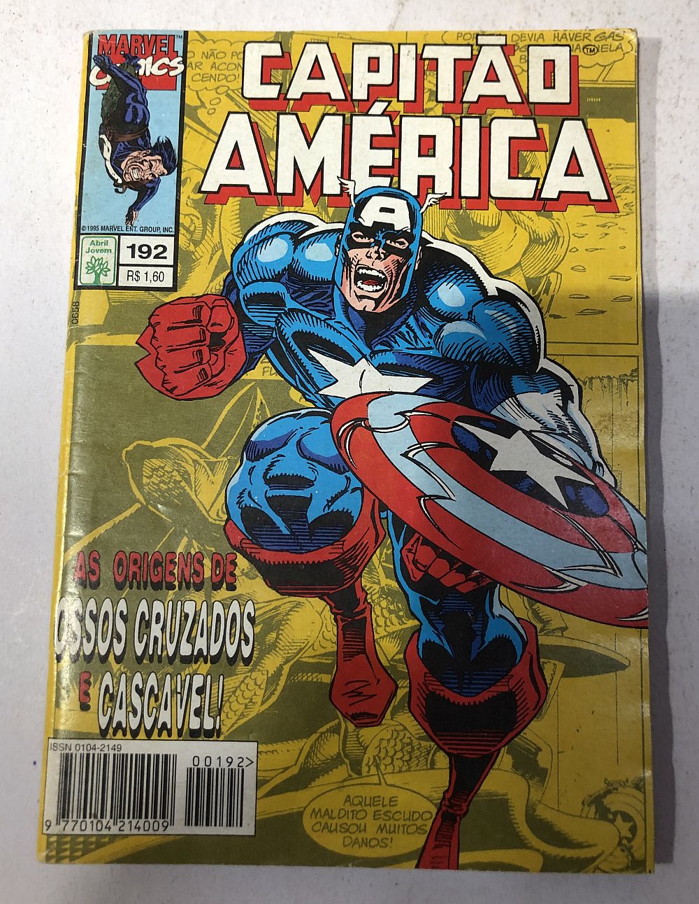 Capitão América nº 192 - Ed. Abril 1995