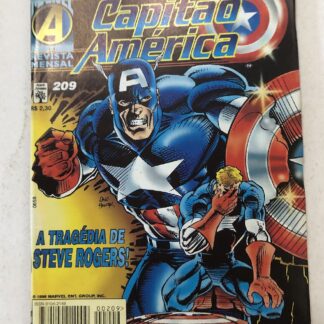 Capitão América nº 209 - Ed. Abril 1996