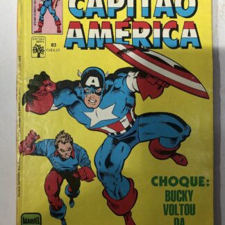 Capitão América nº 83 - Ed. Abril 1986