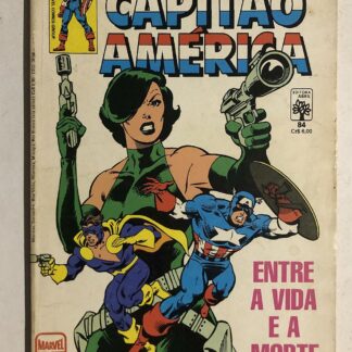 Capitão América nº 84 - Ed. Abril 1986