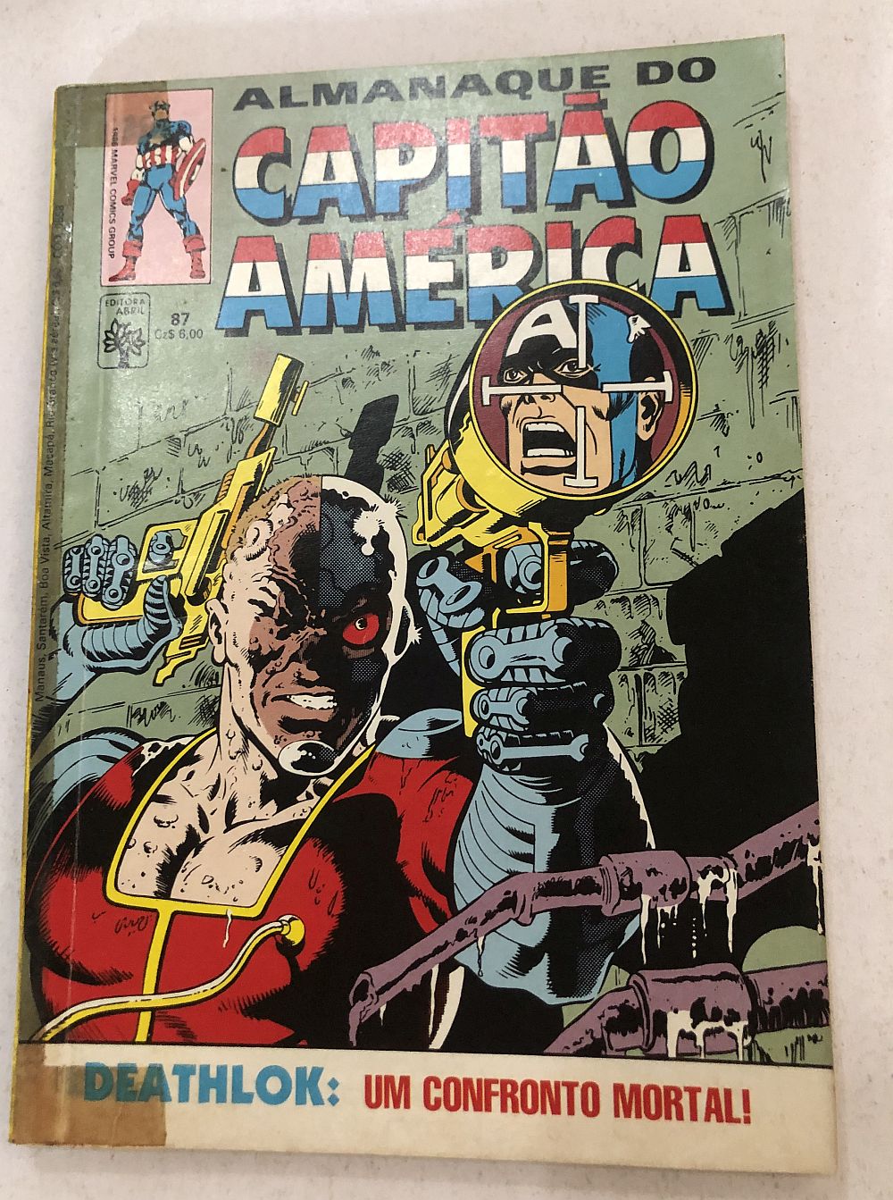 Capitão América nº 87 - Ed. Abril 1986