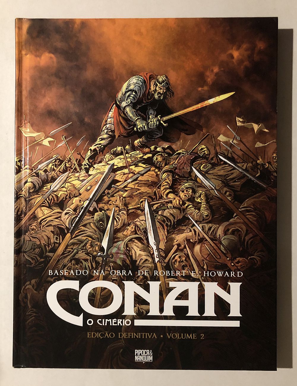 Conan O Cimério nº2 Ed. Definitiva 2022 Ed. Pipoca e Nanquim
