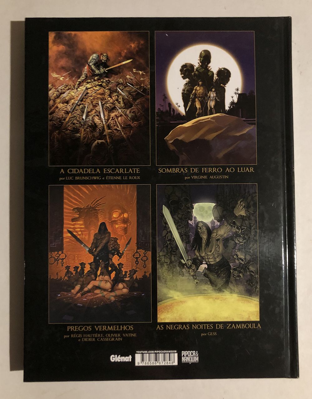 Conan O Cimério nº2 Ed. Definitiva 2022 Ed. Pipoca e Nanquim - Imagem 2